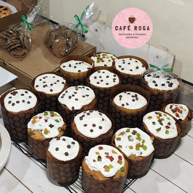 Panettones artesanales con frutas confitadas